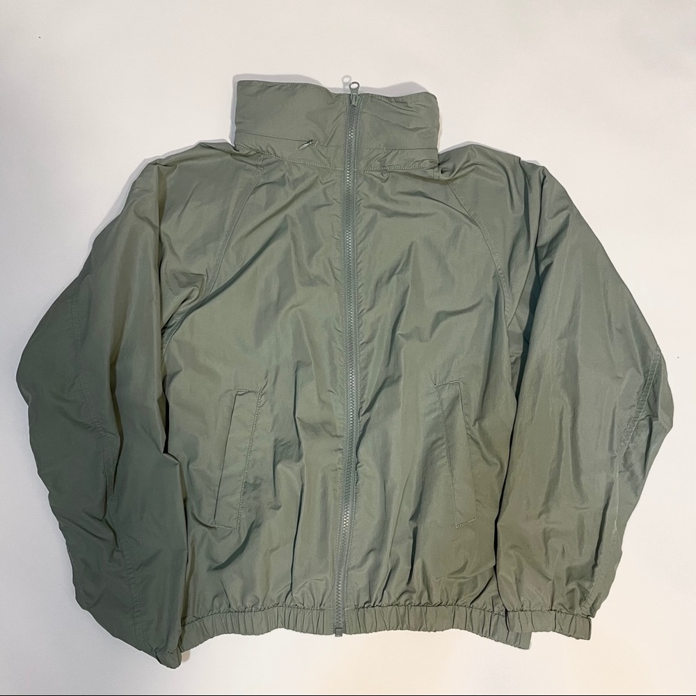 Uniqlo mint green windbreaker